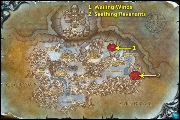 Warmane Farming Route